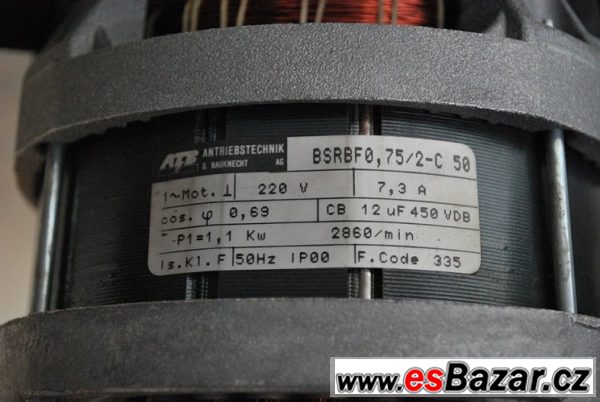 Motor ATB 1,1kW, 2.860/min. – fotografie 2