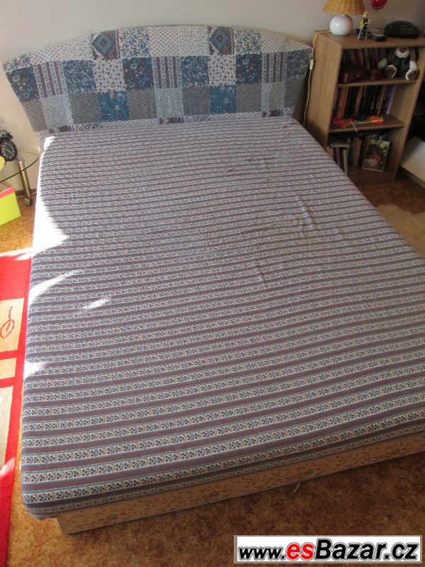 Postel 200x140 s úl. pr. bez matr. – fotografie 1