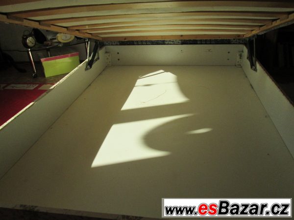Postel 200x140 s úl. pr. bez matr. – fotografie 5