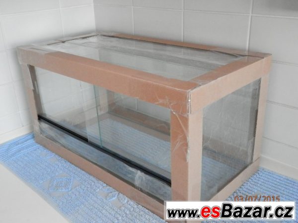 Nové terárium 60 x 30 x 30cm, – fotografie 3