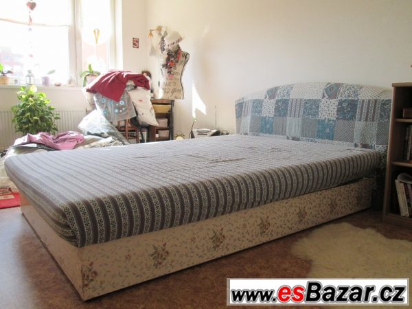 Postel 200x140 s úl pr bez matrace – fotografie 3