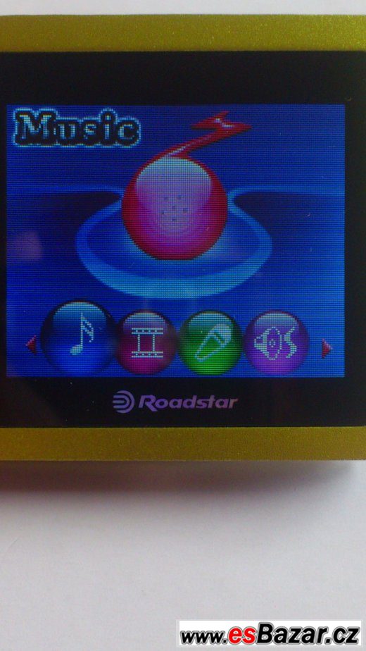 MP4 Roadstar 4GB – fotografie 1