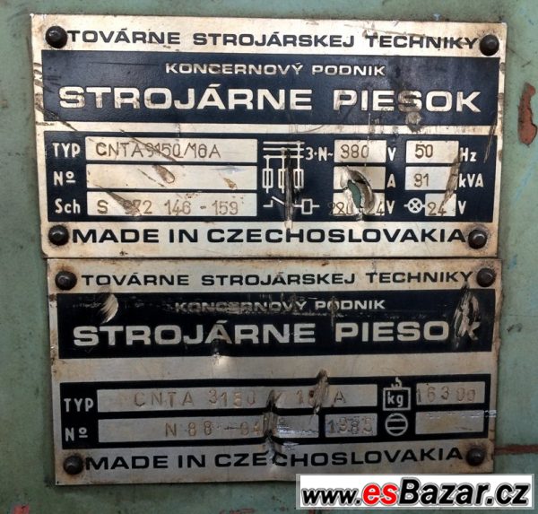 Nůžky hydraulické CNTA 3150/16 A – fotografie 4