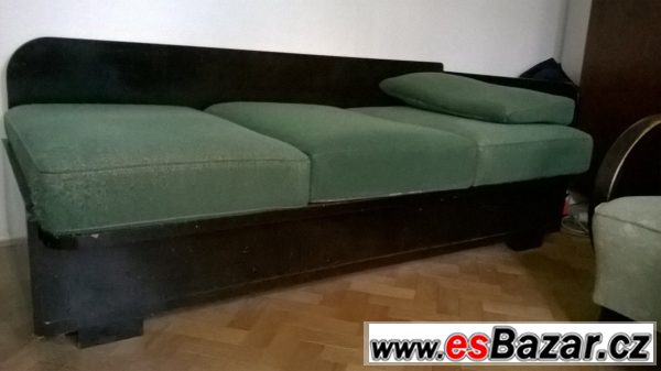 Nabízím gauč ve stylu art deco – fotografie 4