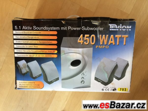 Nová sestava reproduktorů 450W – fotografie 3