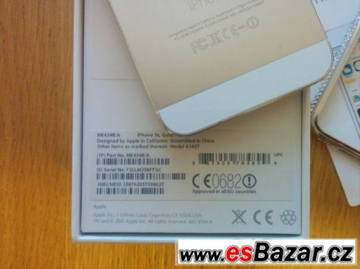iPhone 5s gold 16gb – fotografie 2