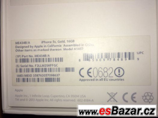 iPhone 5s gold 16gb – fotografie 4