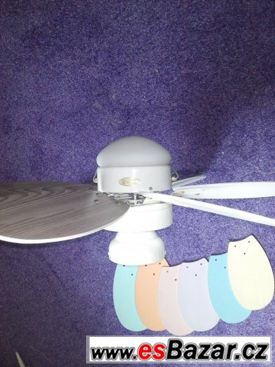 Sropní ventilátor s osvětlením – fotografie 1