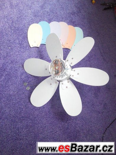 Sropní ventilátor s osvětlením – fotografie 2
