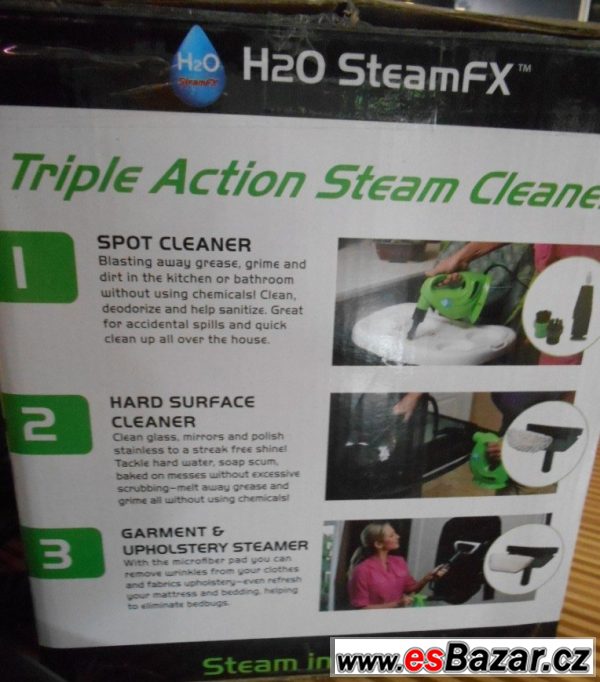 Parní čisticí stroj – H2O Steam FX  – fotografie 3