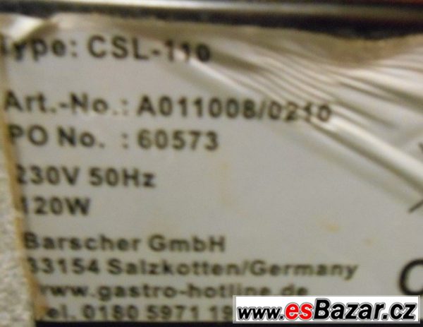 Prof. čistič bot Bartscher CSL 110 – fotografie 3