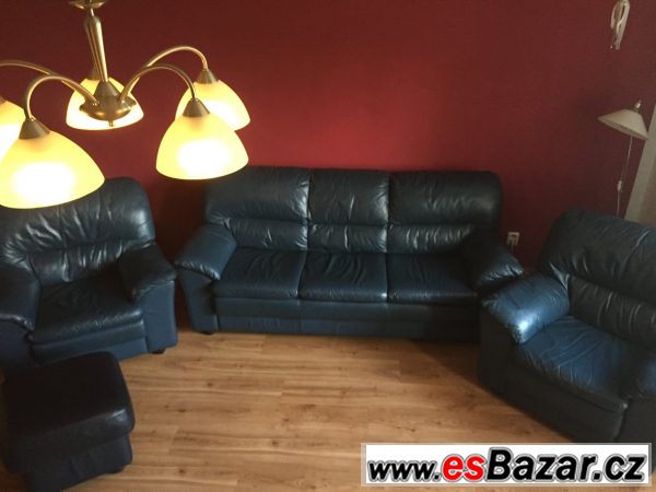 Prodám koženou sedací soupravu – fotografie 2