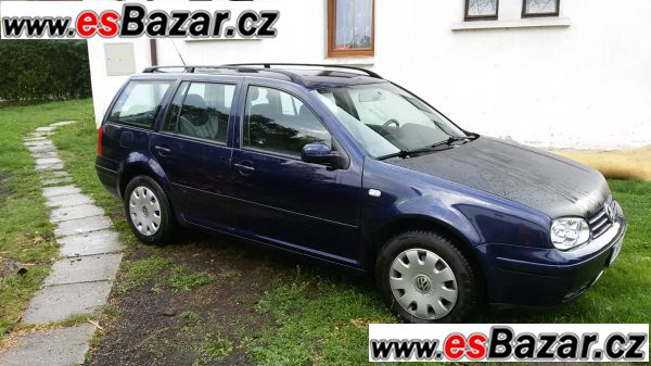 vw golf 4 combi 1.9  tdi – fotografie 1