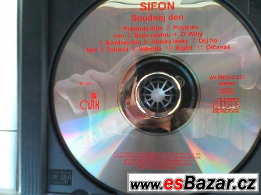 SIFON-SOUDNEJ DEN (cd)- RARITA – fotografie 3