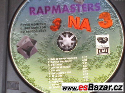 RAPMASTERS-3 NA 3 (cd) – fotografie 3