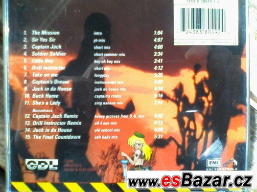 CAPTAIN JACK-THE MISSION (cd) – fotografie 2