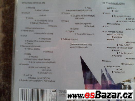 VISACÍ ZÁMEK-25 LET (cd+dvd) – fotografie 2
