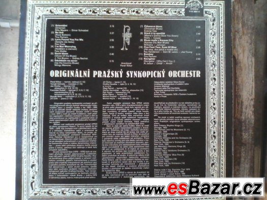 ORIGINÁLNÍ PRAŽSKÝ SYNKOPICKÝ ORCHESTR (LP) – fotografie 2