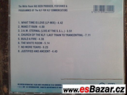 KLF-WHITE ROOM (CD ) – fotografie 2
