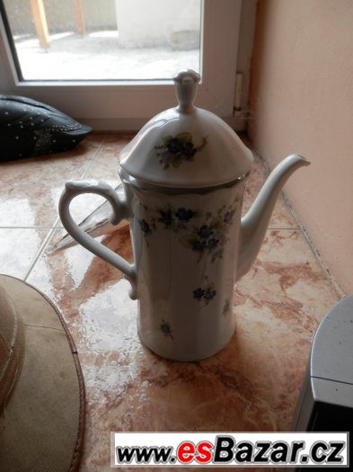 Porcelánová konévka malovaná. značená Bavaria – fotografie 2