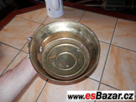 Malá měděná konévka konev nádoba 1b – fotografie 4