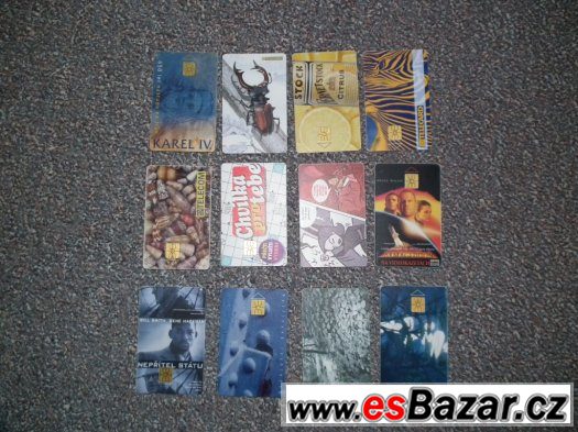 Telefoní karty – fotografie 1