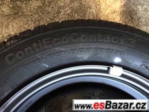 2x nové pneu 175/65R14 Continental ContiEcoContact 3 – fotografie 1