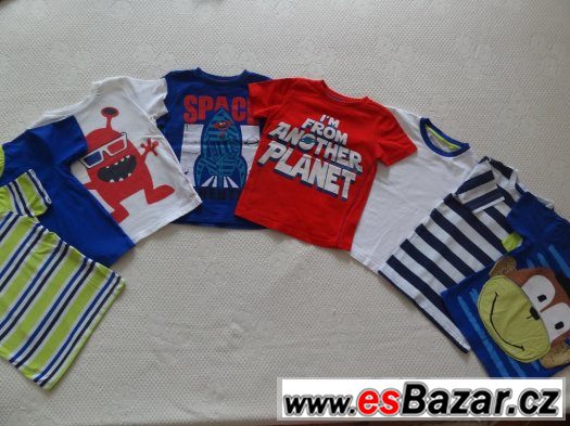 mix triček pro chlapečka 3-4 roky – fotografie 4