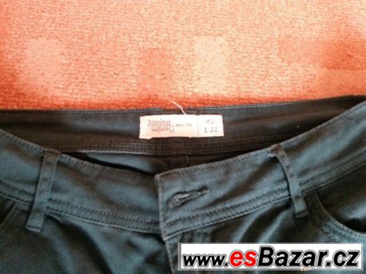 Zelené denim kalhoty 42/44 – fotografie 3