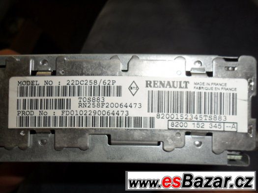 Aotorádio+CD changer Espace IV – fotografie 3