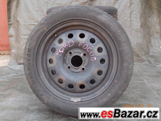 Ford kola 15" 4x108, letní 195/55 R15 – fotografie 2