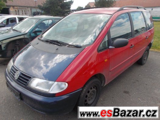 VW SHARAN 1,9TDI 81kw 1997 – fotografie 1