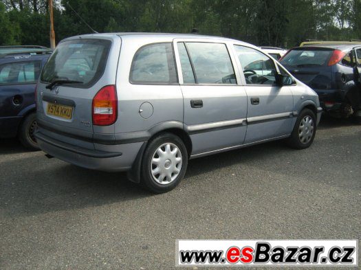 Opel Zafira 1,6 16V 2001 – fotografie 1