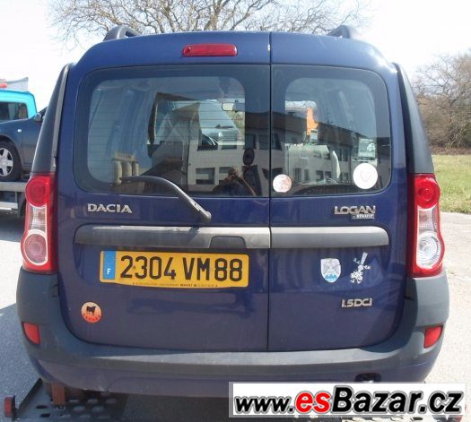 Dacie Logan MCV 1,5Dci rok 2008, 7 míst k sezení - Náhradní – fotografie 1