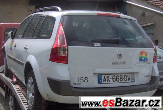 Renault Mégane II combi 1,5dCi r. v. 2007. Náhradní díly – fotografie 1