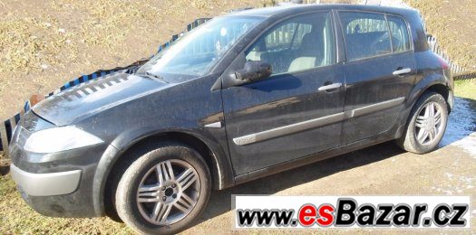 Renault Megane II 1,9DCi 88kW - rok 2004 - Náhradní díly – fotografie 1