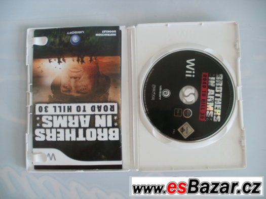 brothers in arms road to hill 30 nintendo wii originál hra – fotografie 2