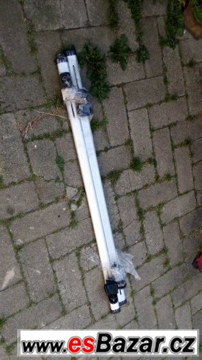 střešní nosiče příčníky tyče hlinikové 130 cm délka – fotografie 1
