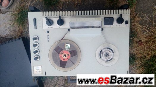 monofonic b70 magnetofon tesla s krytem na pásky – fotografie 2