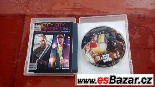 playstation 3 hra originál GTA EPISODES FROM LIBERTY CITY – fotografie 2