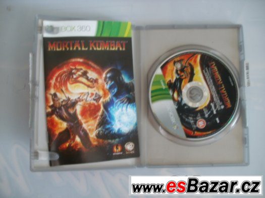 mortal kombat 9 IX xbox360 xbox 360 hra originál – fotografie 2