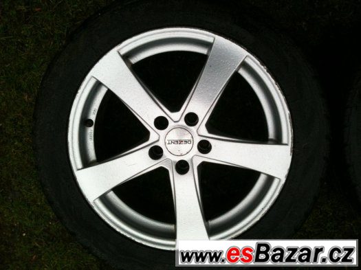 Alu disky 17" 5x108 a zimní pneu 225/50 – fotografie 3