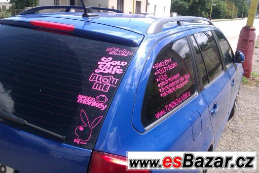 krasne samolepky ruzove tuning vypadaji fakt krasne – fotografie 4