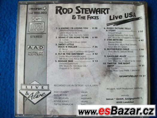 Rod Stewart a The Faces – Live USA – fotografie 3