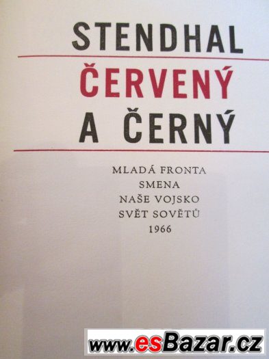 ČERVENÝ A ČERNÝ STENDHAL – fotografie 3