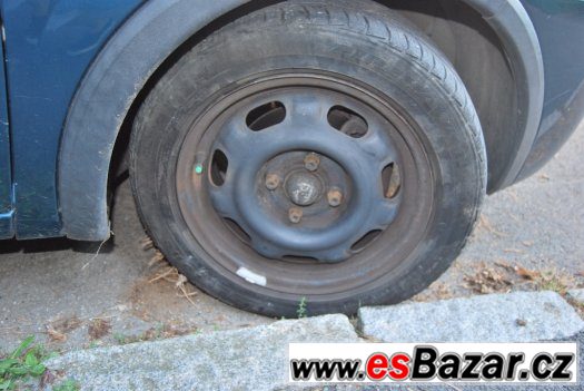 Letní sada 14" 4x100 VW Opel Renault Honda Toyota Mazda... – fotografie 1