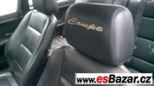 prodám černý kožený sedačky na BMW E36 CUPE i – fotografie 2