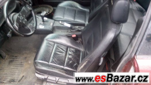 prodám černý kožený sedačky na BMW E36 CUPE i – fotografie 4