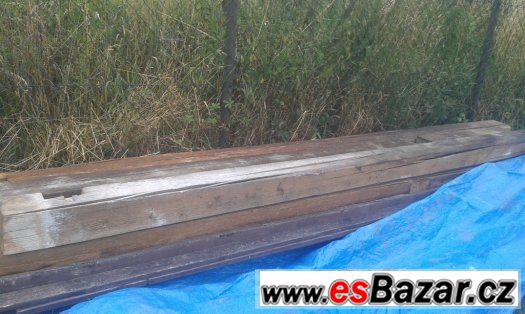 5 ks smrkových trámů použitých 18x15x400cm – fotografie 1