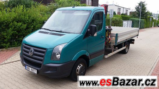 VW CRAFTER 2.5 TDi s hydraulickou rukou FASSI, rok 2008 – fotografie 1